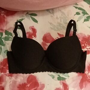 sophie b Black Scalloped Bra Women's Size 34C